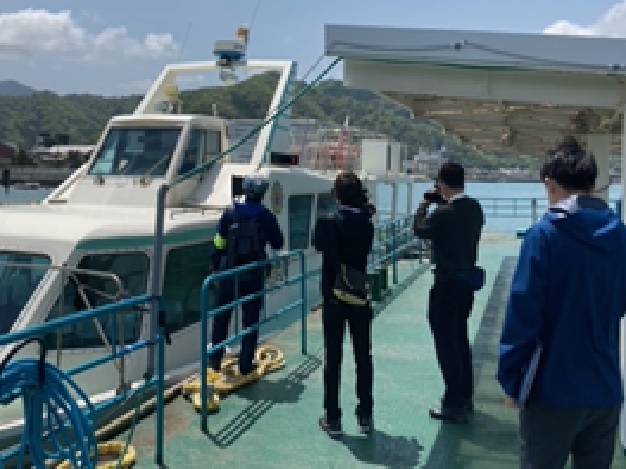 観光遊覧船の事故を受けて緊急安全点検を実施　　福井運輸支局