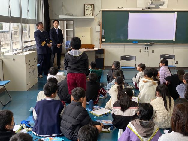 蒲郡市立蒲郡北部小学校で「出前授業」を開催しました
