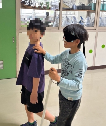 視覚障がい体験